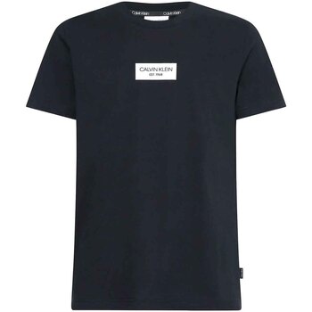 Textil Muži Trička s krátkým rukávem Calvin Klein Jeans K10K106484 Černá