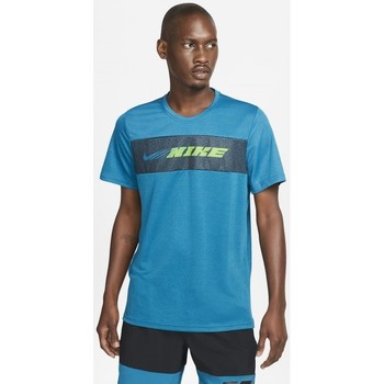 Textil Muži Trička s krátkým rukávem Nike CAMISETA MANGA CORTA HOMBRE  CZ1496 Modrá