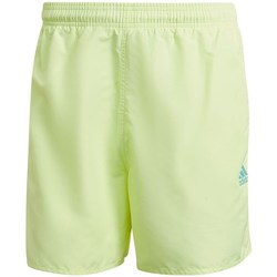 Textil Muži Kraťasy / Bermudy adidas Originals Length Solid Swim Short Bledě zelené