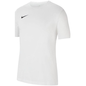Textil Muži Trička s krátkým rukávem Nike Dri-Fit Park 20 Tee Bílá