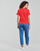 Textil Ženy Trička s krátkým rukávem Champion CREWNECK T SHIRT Červená