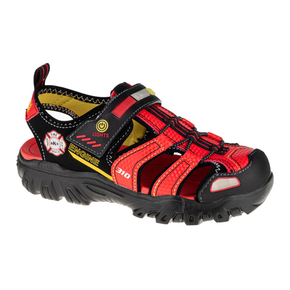 Boty Chlapecké Sportovní sandály Skechers Damager III Sandal Červená