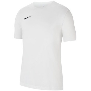 Textil Muži Trička s krátkým rukávem Nike Drifit Park 20 Bílá