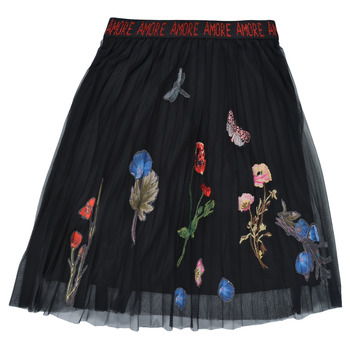 Textil Dívčí Sukně Desigual ANDREA Černá