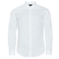 Textil Muži Košile s dlouhymi rukávy Emporio Armani 8N1C09 Bílá