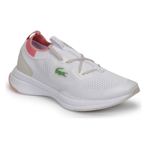 Boty Ženy Nízké tenisky Lacoste RUN SPIN KNIT 0121 1 SFA Bílá / Růžová