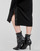Textil Ženy Krátké šaty Karl Lagerfeld KITTED WRAP DRESS Černá