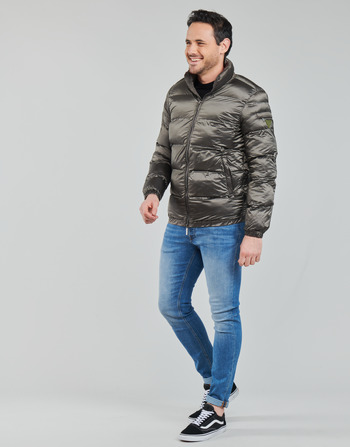 Guess PUFFA THERMO QUILTING JACKET Hnědá