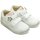 Boty Dívčí Šněrovací polobotky  & Šněrovací společenská obuv American Club GC06-21 bílé dívčí polobotky Bílá