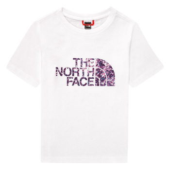 Textil Dívčí Trička s krátkým rukávem The North Face EASY BOY TEE Bílá