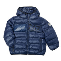 Textil Chlapecké Prošívané bundy Emporio Armani EA7 TREDA Tmavě modrá