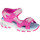 Boty Dívčí Sportovní sandály Skechers D'Lites Růžová