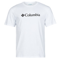 Textil Muži Trička s krátkým rukávem Columbia CSC BASIC LOGO SHORT SLEEVE Bílá