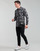 Textil Muži Košile s dlouhymi rukávy Versace Jeans Couture SLIM PRINT WARRANTY Černá / Bílá