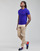 Textil Muži Trička s krátkým rukávem Polo Ralph Lauren SOPELA Modrá