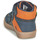 Boty Chlapecké Kotníkové boty Kickers LOGGAN Tmavě modrá / Oranžová