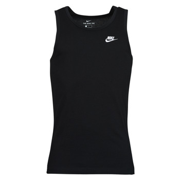 Textil Muži Tílka / Trička bez rukávů  Nike NIKE SPORTSWEAR Černá / Bílá