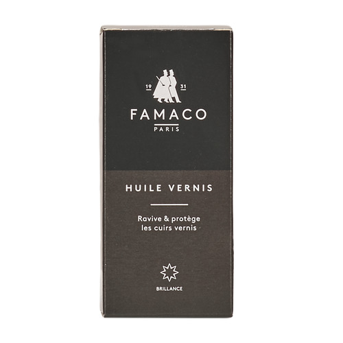 Doplňky  Péče o obuv Famaco FLACON HUILE VERNIS 100 ML FAMACO NOIR Černá