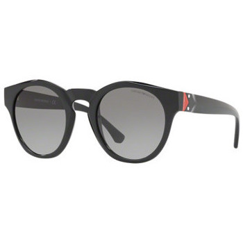 Hodinky & Bižuterie Ženy sluneční brýle Emporio Armani EA4113F 501711 Černá