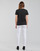 Textil Ženy Trička s krátkým rukávem Tommy Hilfiger HERITAGE HILFIGER CNK RG TEE Černá