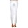 Textil Ženy Rifle slim Calvin Klein Jeans JEAN BLANC BORDURE ARGENTEE Bílá