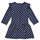 Textil Dívčí Krátké šaty Petit Bateau DERRY Modrá / Bílá