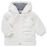 Textil Dívčí Kabáty Petit Bateau CLOEY Bílá