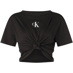 Textil Ženy Halenky / Blůzy Calvin Klein Jeans KW0KW01366 Černá