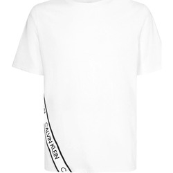 Textil Muži Trička s krátkým rukávem Calvin Klein Jeans 00GMS1K263 Bílý