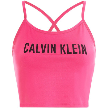 Textil Ženy Tílka / Trička bez rukávů  Calvin Klein Jeans 00GWS1K163 Růžová