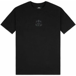 Textil Muži Trička s krátkým rukávem Edwin T-shirt  Tattoo noir