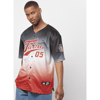 Textil Muži Trička s krátkým rukávem Fubu Maillot  Varsity Baseball Černá