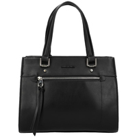 Taška Ženy Velké kabelky / Nákupní tašky David Jones Originální černá dámská kabelka do ruky CM5751 černá