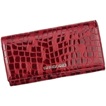 Taška Ženy Náprsní tašky Gregorio Kožená tmavě červená dámská peněženka dárkové krabičce červená