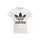 Textil Děti Trička s krátkým rukávem adidas Originals FLORE Bílá
