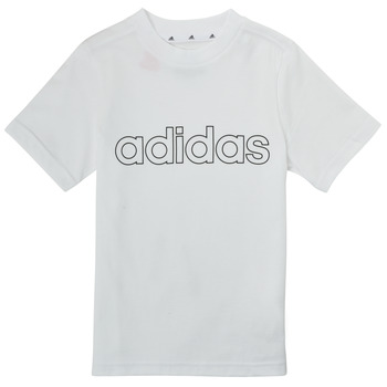 Textil Chlapecké Trička s krátkým rukávem adidas Performance ALBA Bílá