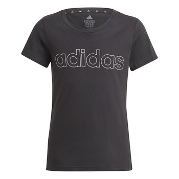 Textil Dívčí Trička s krátkým rukávem adidas Performance PLAKAT Černá