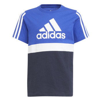 Textil Chlapecké Trička s krátkým rukávem adidas Performance ABATIA Tmavě modrá / Černá
