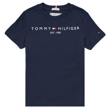Textil Chlapecké Trička s krátkým rukávem Tommy Hilfiger SELINERA Tmavě modrá