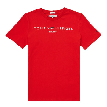 Textil Děti Trička s krátkým rukávem Tommy Hilfiger SELINERA Červená