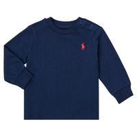 Textil Chlapecké Trička s dlouhými rukávy Polo Ralph Lauren FADILA Tmavě modrá