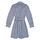 Textil Dívčí Krátké šaty Polo Ralph Lauren LIVIA Tmavě modrá / Bílá