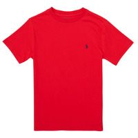 Textil Chlapecké Trička s krátkým rukávem Polo Ralph Lauren FOLLIA Červená