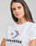 Textil Ženy Trička s krátkým rukávem Converse STAR CHEVRON HYBRID FLOWER INFILL CLASSIC TEE Bílá