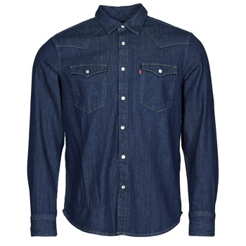 Textil Muži Košile s dlouhymi rukávy Levi's BARSTOW WESTERN STANDARD Tmavě modrá