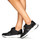 Boty Ženy Nízké tenisky Calvin Klein Jeans FLEXRUNNER MIXED MATERIALS Černá / Stříbřitá