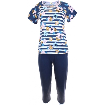 Textil Ženy Pyžamo / Noční košile Regina Dámské pyžamo 911 dark blue 