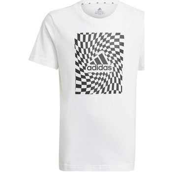 Textil Chlapecké Trička s krátkým rukávem adidas Originals Graphic Tshirt 1 Bílá