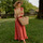 Textil Ženy Společenské šaty Céleste AURORE version courte Červená