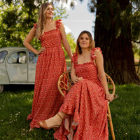 Textil Ženy Společenské šaty Céleste AURORE Červená